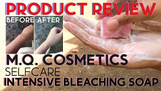 MQ COSMETICS SELFCARE INTENSIVE BLEACHING SOAP HONEST REVIEW Pumuti ba ko  Angel Toraldo  PH [upl. by Alue978]