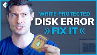 How to Fix quotThe Disk is Write Protectedquot Error  Remove Write Protection [upl. by Nedrud538]