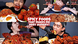 SPICY Mukbang Moments That Makes Me So HUNGRY🌶️🥵🤤 [upl. by Aleemaj]