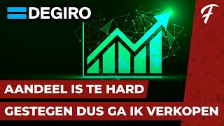 PORTFOLIO €120000 AANDEEL IS TE HARD GESTEGEN DUS GA IK VERKOPEN  PORTFOLIO SHOW 118 [upl. by Merceer]