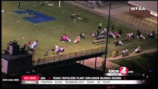 Massive Explosion at Texas Fertilizer Plant Causes Death and Injuries [upl. by Elleirda]