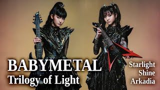 BABYMETAL  Trilogy of Light Starlight  Shine  Arkadia mit deutschen Untertiteln [upl. by Graf]