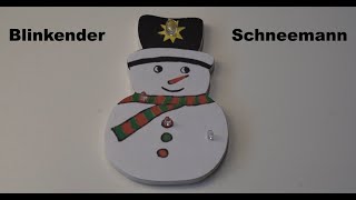 Weihnachtliches Löten 2024 Blinkender Schneemann [upl. by Janenna717]