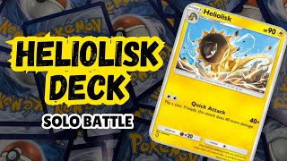 Winning Heliolisk Deck for Beginners Pokemon TCG Pocket [upl. by Oned227]