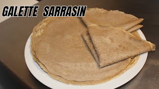 Galette sarrasin recette [upl. by Hightower]