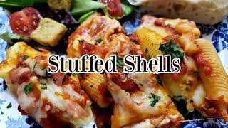 Simple Stuffed Shells Recipe with Ricotta Cheese [upl. by Allehs311]