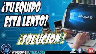 MI PC ESTA MUY LENTA ¡SOLUCION [upl. by Syl]