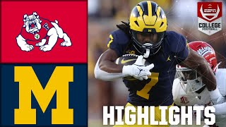 Fresno State Bulldogs vs Michigan Wolverines  Full Game Highlights [upl. by Eijneb]