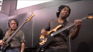 PreSonus NAMM 09 Victor Wooten Steve Bailey amp David quotFingersquot Haynes  2 [upl. by Fretwell881]