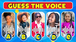 Guess The Voice Kinigra Deon Kinigra Deon Seraph Roman Too Lit [upl. by Ytsirc441]