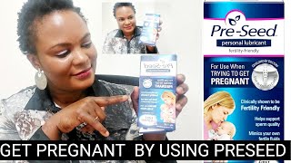 HOW TO GET PREGNANT USING PRESEED LUBRICANT PRESEED TUTORIAL FOR TTC AND TIPS [upl. by Fira]