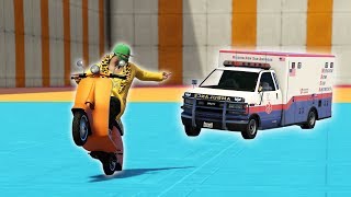 FAGGIO VS AMBULANZA  GTA 5 ONLINE [upl. by Llemert]