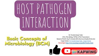 Host pathogen interaction I Vectors I Carriers I Parasites I Pathogens I Medical microbiologyAudio [upl. by Aglo]