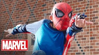 Marvel SpiderMan Homecoming  Hero Gear Official TV Commercial [upl. by Annaiv121]