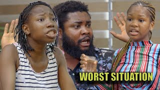 Living With Dad  Episode 50  Worst Situation Mark Angel Comedy [upl. by Yleek516]