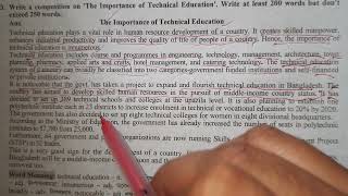 The importance of Technical Education composition writing [upl. by Blessington647]