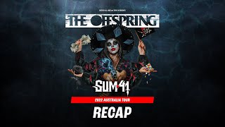 The Offspring  2022 Australia Tour Recap [upl. by Emmalyn677]