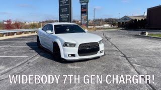 Custom Vicrez widebody kit installation for 1114 Dodge Charger Tutorial [upl. by Dub]