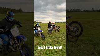 best 2 Stroke Sound🤔🤯 yz125 ktm yamaha 2stroke [upl. by Jasik]