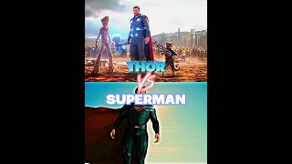 THOR vs SUPERMAN  Remake  Live action  marvel avengers thor superman wanda shorts EvilOmYT [upl. by Trixi]