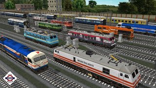 indian train simulator full journey Chennai to kuppam [upl. by Adnir]