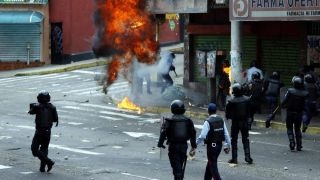 Amidst riots Venezuela illegally takes control of GM plant [upl. by Llekcm]