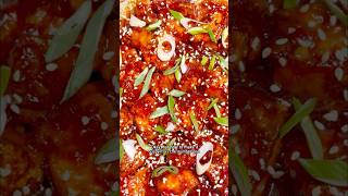 Finally how to get crispy tofu tips Crispy gochujang tofu 😍🌶️ crispytofu veganrecipes recipe [upl. by Silbahc]