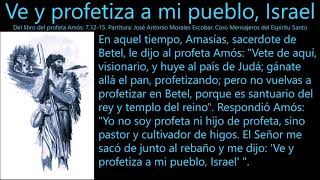 Ve y profetiza a mi pueblo Israel [upl. by Hillell856]