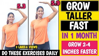 Grow Taller Fast In 1 Month  Boost Height with These Effective stretching Exercises growtaller [upl. by Readus718]