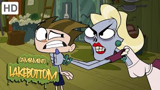 Campamento Lakebottom  Es un apocalipsis zombi  Episodios completos 2 horas [upl. by Anilegnave]