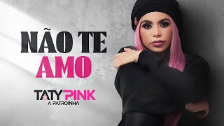 Taty Pink Não te Amo [upl. by Mill]