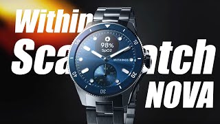 Withings ScanWatch Nova  A Luxury Hybrid Watch [upl. by Aicirtam135]