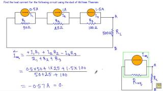 Duality of Millmans Theorem example [upl. by Ednil883]