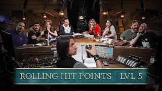 Level Up Our Campaign 3 Party Rolls Hit Points For Level 5 [upl. by Pul743]