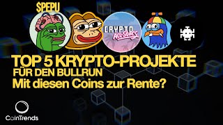 TOP 5 PresaleKRYPTO FÜR DEN BULLRUN  So bist du gewappnet für den KryptoMarkt [upl. by Sessilu]