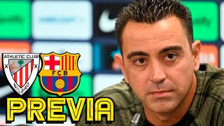 RUEDA PRENSA XAVI ATHLETIC CLUB v FC BARCELONA [upl. by Pevzner611]