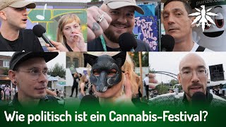 Wie politisch ist ein CannabisFestival [upl. by Alburg159]