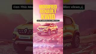 Kwid Modified  kwid milage kwid safety renault kwid modified bikelife renaultkwid [upl. by Yleme]