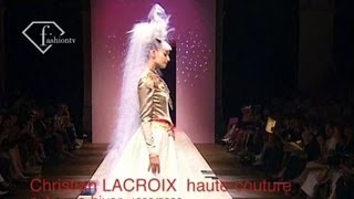 Christian Lacroix FallWinter 19992000 Haute Couture Show  FashionTV [upl. by Zena437]