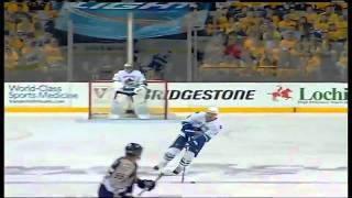 Ryan Kesler Amazing Deke and Goal against Nashville 2011 Playoffs [upl. by Horvitz583]