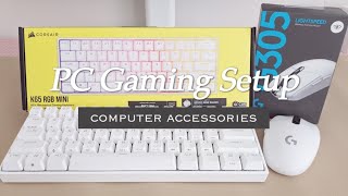 Updating My PC Setup 🖥 ⌨️  A Mini Haul  Unboxing [upl. by Perreault139]