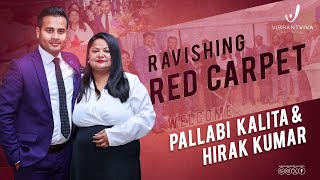 Pallabi Kalita amp Hirak Kumar  Executive Blue Diamonds  Red Carpet Welcome  VibrantViva [upl. by Morita]