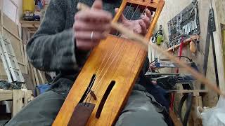 Tagelharpa Tenor  Talharpa\Jouhikko\Bowed Lyre  Liuteria Li Mandri [upl. by Adlev]