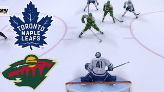 Toronto Maple Leafs VS Minnesota Wild NOV 4 24 wSuperbman [upl. by Lekkim889]