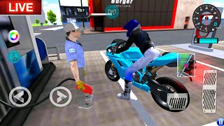 ✅3D Driving Class Simulator RC Bullet Train Vs Motorbike  Bike Driving Game  Android Gameplay [upl. by Sivram]