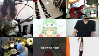 bakemonogatari op4  Renai Circulation band cover [upl. by Nnaarual64]