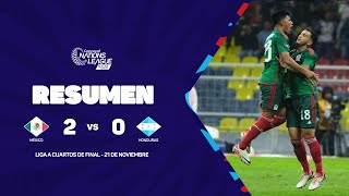 Resumen  México vs Honduras  202324 Concacaf Nations League [upl. by Zephaniah]