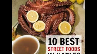 10 Best Street Foods in Naples 🐙 [upl. by Tamis409]