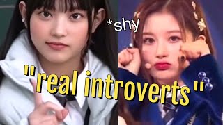 5 Most INTROVERTED Idols In Their Group [upl. by Hsital]