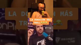 ELXOKAS reacciona a la donación TROLL A AURONPLAY 🤣👇 elxokas auronplay auron troll donacion xd [upl. by Kampmann]